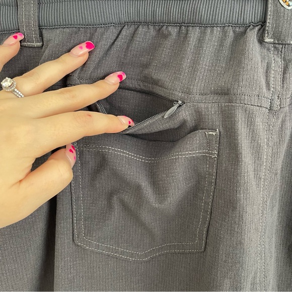 KUHL Womens Carbon Grey Strattus Lightweight Outdoor Hiking Plus Size Skort - Picture 8 of 11